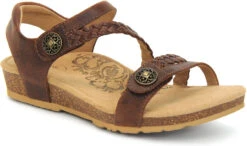 Aetrex Women's Jillian 18 Aetrex Women's Jillian -Englinsfinefootwear aetrex womens jillian walnut sc441w 35104.1714057722