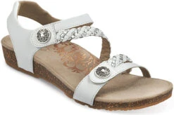 Aetrex Women's Jillian 19 Aetrex Women's Jillian -Englinsfinefootwear aetrex womens jillian white sc453w 27295.1714057722