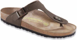 Birkenstock Women's Gizeh -Englinsfinefootwear birkenstock gizeh mocha birkibuc 4375 67397.1657894816