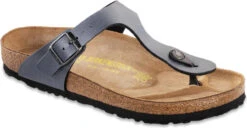 Birkenstock Women's Gizeh -Englinsfinefootwear birkenstock gizeh onyx birko flor 843801 60184.1657894816