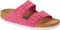 Birkenstock Arizona Soft Footbed -Englinsfinefootwear birkenstock unisex arizona soft footbed fuchsia tulip suede 1021442 28028.1700929796