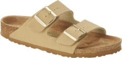 Birkenstock Arizona Vegan -Englinsfinefootwear birkenstock unisex arizona vegan latte cream birkibuc 1018988 50285.1657731075