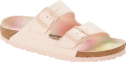 Birkenstock Arizona Vegan -Englinsfinefootwear birkenstock unisex arizona vegan ombre light rose birkibuc 1022536 63762.1657731075