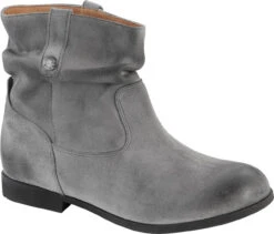 Birkenstock Women's Sarnia -Englinsfinefootwear birkenstock women sarnia gray waxed suede 1001335 28476.1645632827