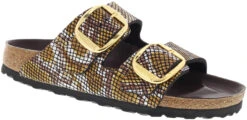 Birkenstock Women's Arizona Big Buckle -Englinsfinefootwear birkenstock womens arizona big buckle python brown microfiber 1018119 55115.1645836299