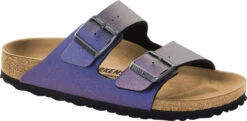 Birkenstock Women's Arizona Icy -Englinsfinefootwear birkenstock womens arizona icy metallic violet birko flor 1014283 62260.1564154431