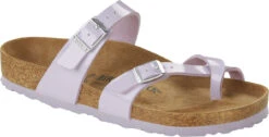 Birkenstock Women's Mayari 37 Birkenstock Women's Mayari -Englinsfinefootwear birkenstock womens mayari patent purple fog birko flor 1021441 52101.1657899294