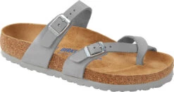 Birkenstock Women's Mayari Soft Footbed -Englinsfinefootwear birkenstock womens mayari soft footbed dove gray nubuck 1023577 93726.1686306981