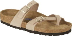 Birkenstock Women's Mayari Soft Footbed -Englinsfinefootwear birkenstock womens mayari soft footbed sandcastle nubuck 1022212 80758.1686306982