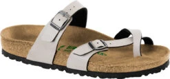 Birkenstock Women's Mayari Vegan -Englinsfinefootwear birkenstock womens mayari vegan stone pull up birko flor 1009990 79454.1657899283