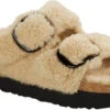 Birkenstock Women's Papillio Arizona Platform Big Buckle Shearling