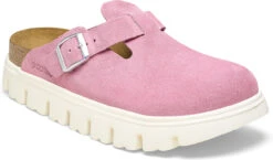Birkenstock Women's Papillio Boston Chunky -Englinsfinefootwear birkenstock womens papillio boston chunky candy pink suede 1026158 66025.1717792036