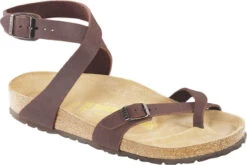 Birkenstock Women's Yara -Englinsfinefootwear birkenstock womens yara mocha birkibuc 1011439 14012.1526092100