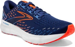 Brooks Men's Glycerin 20 -Englinsfinefootwear brooks mens glycerin 20 blue depths palace blue orange 110382 444 40026.1684350061