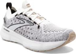 Brooks Women's Glycerin StealthFit 20 -Englinsfinefootwear brooks womens glycerin stealthfit 20 white black cream 1203721b163 78513.1684267440