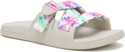 Chaco Women's Chillos Slide -Englinsfinefootwear chaco womens chillos slide light tye dye jch108732 73220.1638296224