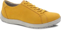 Dansko Leela -Englinsfinefootwear dansko womens leela yellow waterproof nubuck 5906172400 46449.1660859854