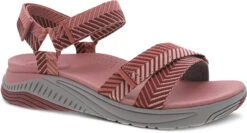 Dansko Racquel -Englinsfinefootwear dansko womens racquel rose herringbone webbing 4915964000 69386.1677526784