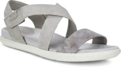 ECCO Women's Damara Crisscross Sandal -Englinsfinefootwear ecco womens damara crisscross sandal wild dove 24827355915 76794.1520024183