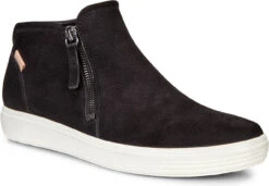ECCO Women's Soft 7 Low Bootie -Englinsfinefootwear ecco womens soft 7 low bootie black powder 43024350263 16655.1701992141