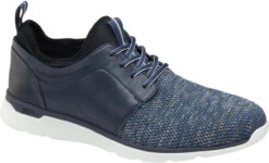 Johnston & Murphy XC4 Prentiss Plain Toe -Englinsfinefootwear johnston and murphy mens xc4 prentiss plain toe navy waterproof full grain knit 25 3057 87420.1630353277