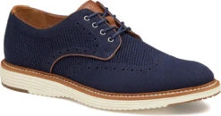 Johnston & Murphy Upton Knit Wingtip 8 Johnston & Murphy Upton Knit Wingtip -Englinsfinefootwear johnston murphy men upton knit wingtip navy knit 20 5369 47065.1713560611