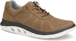 Johnston & Murphy Activate U-Throat 10 Johnston & Murphy Activate U-Throat -Englinsfinefootwear johnston murphy mens activate u throat light brown nubuck 25 9336 91915.1713559573