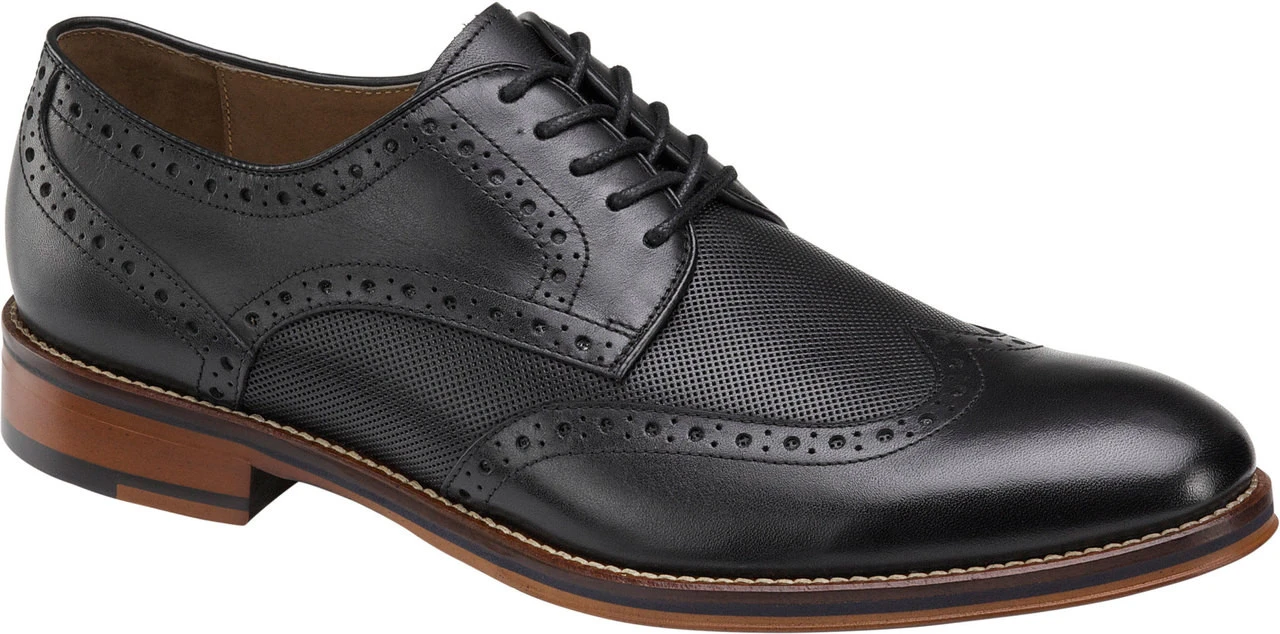 Johnston & Murphy Conard Embossed Wingtip 1 Johnston & Murphy Conard Embossed Wingtip