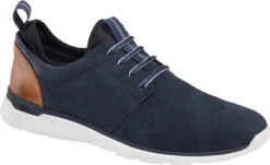 Johnston & Murphy XC4 Prentiss Plain Toe -Englinsfinefootwear johnston murphy xc4 prentiss plain toe navy nubuck 25 2949 49478.1630353277