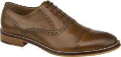Johnston & Murphy Conard Cap Toe -Englinsfinefootwear johnston murphy conard cap toe tan calfskin 20 8682 23524.1494860528
