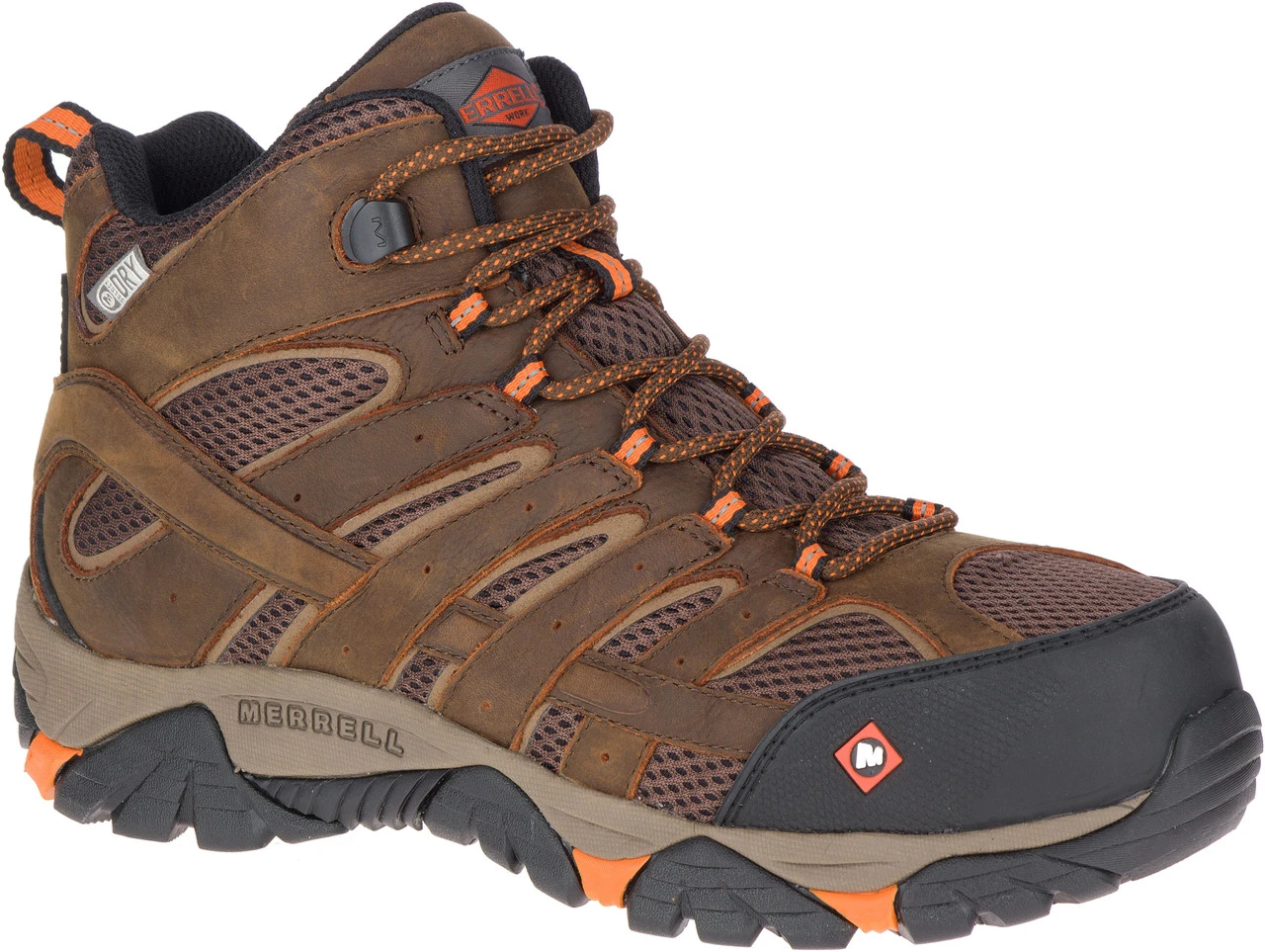 Merrell Men's Moab Vertex Mid Waterproof Comp Toe
