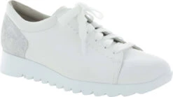 Munro Kellee -Englinsfinefootwear munro womens kellee white silver leather m731511 63405.1540590551