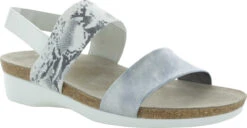Munro Pisces -Englinsfinefootwear munro womens pisces silver leather white snake gore m485710 28618.1584664719