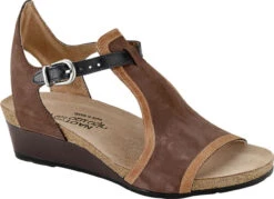 Naot Fiona -Englinsfinefootwear naot womens fiona coffee nubuck latte leather black raven leather 5042 ser 04198.1624506006