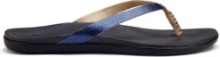 OluKai Women's Ho'opio Leather 7 OluKai Women's Ho'opio Leather -Englinsfinefootwear olukai women hoopio leather midnight trench blue 20290 sbde 39763.1624564822
