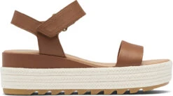 Sorel Women's Cameron Flatform Wedge Sandal -Englinsfinefootwear sorel womens cameron flatform wedge sandal velvet tan chalk 1999471242 32517.1646318755
