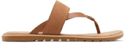 Sorel Women's Ella II Easy Flip Sandal -Englinsfinefootwear sorel womens ella ii easy flip sandal velvet tan gum 2 2022391242 33428.1683315799