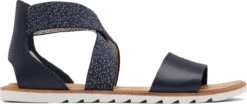 Sorel Women's Ella II Sandal -Englinsfinefootwear sorel womens ella ii sandal nocturnal sea salt 1936651466 15498.1683317439