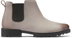 Sorel Women's Emelie II Chelsea Bootie -Englinsfinefootwear sorel womens emilie 2 chelsea bootie quarry black 1951201052 59193.1635176499