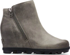 Sorel Women's Joan Of Arctic Wedge II Zip -Englinsfinefootwear sorel womens joan of arctic wedge 2 zip quarry 1870231052 07230.1603280080