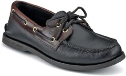 Sperry Men's Authentic Original Boat Shoe -Englinsfinefootwear sperry mens authentic original boat shoe black amaretto 0191486 89911.1494591727