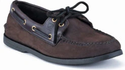 Sperry Men's Authentic Original Boat Shoe -Englinsfinefootwear sperry mens authentic original brown buc brown 0195412 76949.1494591727