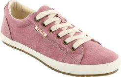 Taos Star -Englinsfinefootwear taos womens star rose washed canvas sta 12844 rwc 58868.1647036514