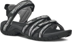 Teva Women's Tirra -Englinsfinefootwear teva womens tirra palms black white 4266 pbkw 94150.1713903844