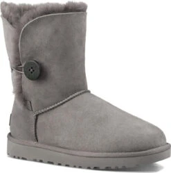 UGG Women's Bailey Button II 10 UGG Women's Bailey Button II -Englinsfinefootwear ugg bailey button ii grey 1016226 grey 63227.1568902872
