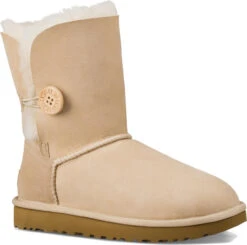 UGG Women's Bailey Button II 13 UGG Women's Bailey Button II -Englinsfinefootwear ugg bailey button ii sand 1016226 san 21228.1568902872