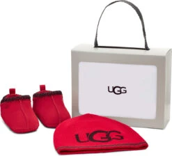 UGG Baby Tasman And UGG Beanie 3 UGG Baby Tasman And UGG Beanie -Englinsfinefootwear ugg childrens infants baby tasman beanie samba red 1133630i sbr 09851.1700620663