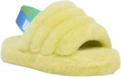 UGG Kids Fluff Yeah Slide -Englinsfinefootwear ugg kids fluff yeah slide pollen gradient 1120030k pgrd 46224.1647038453