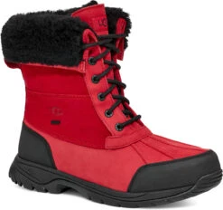 UGG Men's Butte -Englinsfinefootwear ugg mens butte samba red black 1130809 srbck 45792.1667486529