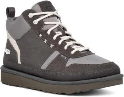 UGG Men's Highland Hi Heritage -Englinsfinefootwear ugg mens highland hi heritage gray matter sleek white 1144053 gmsw 76024.1705423721